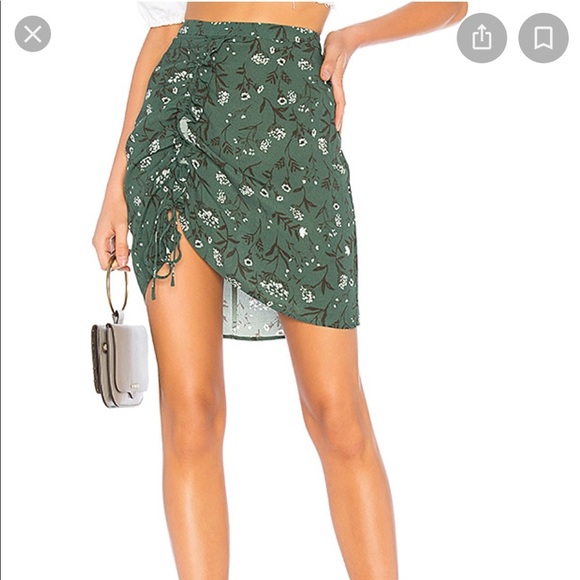 Capulet Susie Skirt in Caspia Print - Picture 2 of 8